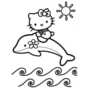 Aventura Marinha com Hello Kitty e o Golfinho