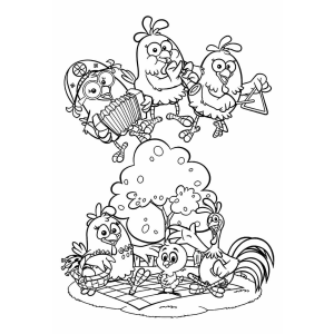 A Turma da Galinha Pintadinha em Aventura Musical