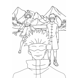Aventura com Nobara, Megumi e Gojo em Jujutsu Kaisen