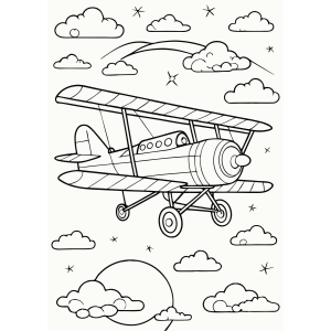 Aventura nos Céus com Avião Clássico