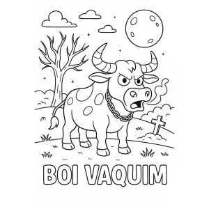 Aventura Noturna com Boi Vaquim