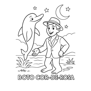 Aventura Noturna com o Boto Cor-de-Rosa