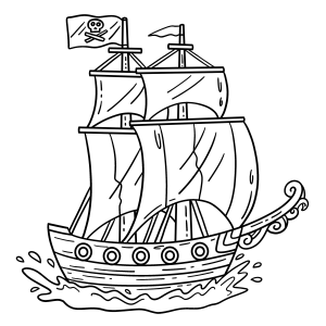Aventura Pirata em Alto-Mar
