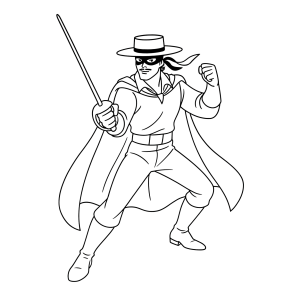 Aventura em Preto e Branco com Zorro