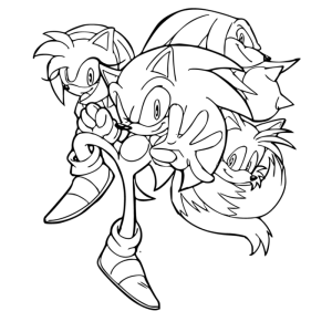 Aventura Vibrante com Sonic e Seus Amigos