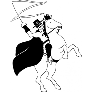 Aventura com Zorro: Herói e Seu Fiel Cavalo