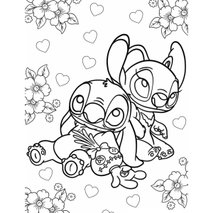 Aventuras Acolhedoras com Stitch e Angel