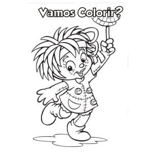 Aventuras Animadas: Colorindo a Criatura Fofinha
