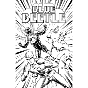 As Aventuras do Blue Beetle: Um Herói em Ação