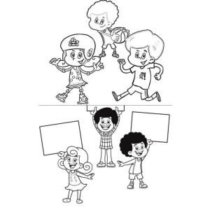 Aventuras Coloridas com os Amiguinhos