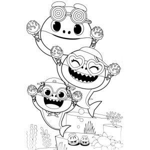 Aventuras Coloridas com o Baby Shark