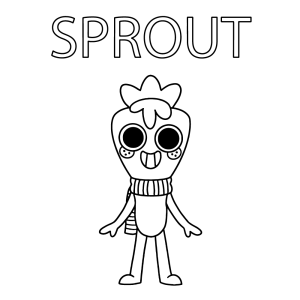 Aventuras Coloridas de Sprout em Dandys's World
