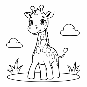 Aventuras Coloridas com a Girafinha Encantadora