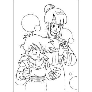 Aventuras Coloridas com Goten e Chichi