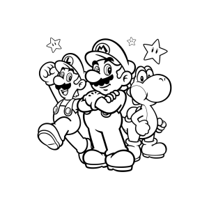 Aventuras Coloridas com Mario e Yoshi
