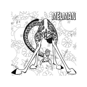 Aventuras Coloridas com Melman de Madagascar