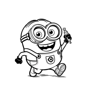 Aventuras Coloridas com o Minion!