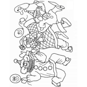 Aventuras Coloridas com Palhaços Alegres