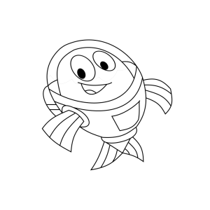 Aventuras Coloridas com Peixonauta