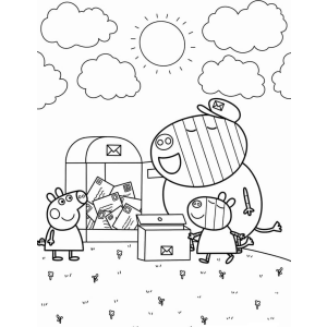 Aventuras no Correio com a Família Pig