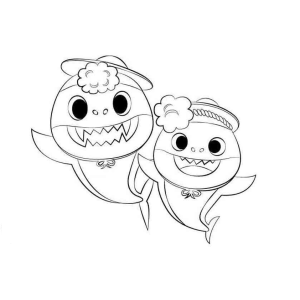 Aventuras de Baby Shark e a Mamãe Tubarão