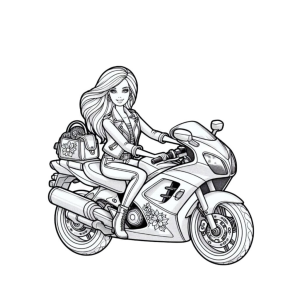 Aventuras de Barbie sobre Duas Rodas