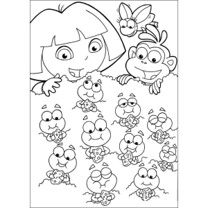 Aventuras de Dora e o Mistério dos Rãs