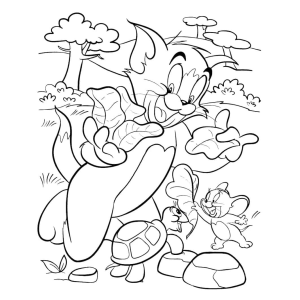 Aventuras de Tom e Jerry no Jardim