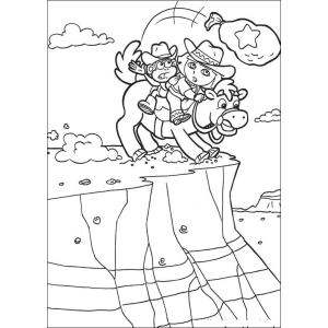 Aventuras de Dora e Botas no Desfiladeiro