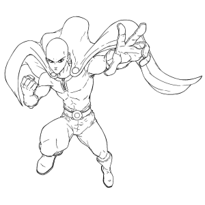 Aventuras Épicas: Colorindo Saitama