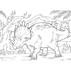 Aventuras do Estegoceratops nas Terras Jurássicas