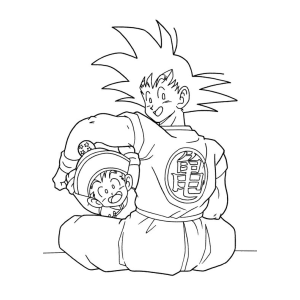 Aventuras de Goku e Gohan: Um Momento Inesquecível