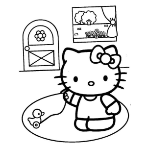 Aventuras de Hello Kitty na Sala de Estar