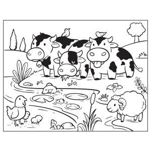 Aventuras no Lago da Fazenda
