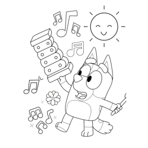 Divertida Aventuras Musicais com Bluey