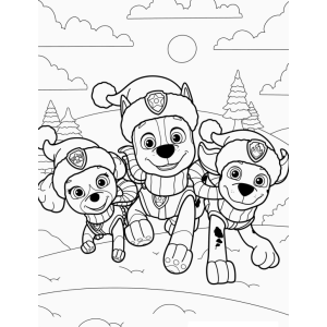 Aventuras na Neve com a Patrulha Canina