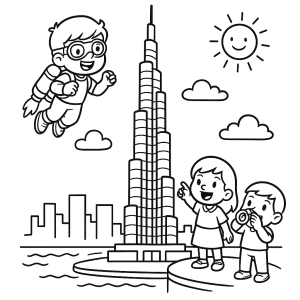 Aventuras no Céu com Amigos Animados
