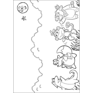 Aventuras Noturnas com Amigos de Dora