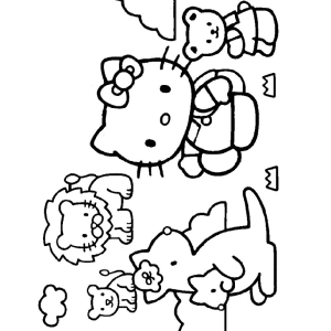 Aventuras Selvagens de Hello Kitty