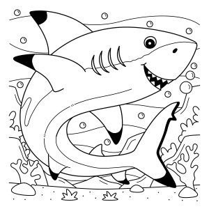 Aventuras Submarinas com o Tubarão Encantado