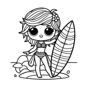 Aventuras de Surf com LOL Surprise