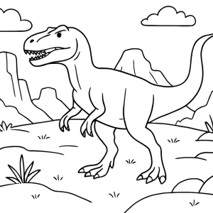 Aventure-se com o Tiranossauro!