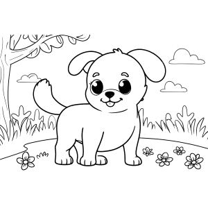 Aventure-se com um Cachorrinho Adorável