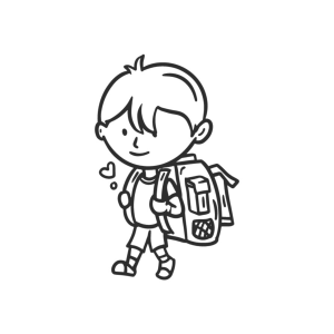 Pronto para a Escola: Aventureiro com Mochila