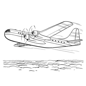 Avião Clássico nos Céus