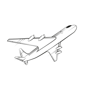 Avião em Ascensão