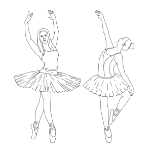 Bailarinas em Movimento