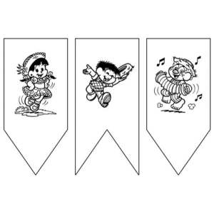 Brincadeiras de Turma da Mônica em Bandeirinhas