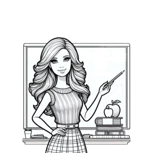 Barbie como Professora Inspiradora