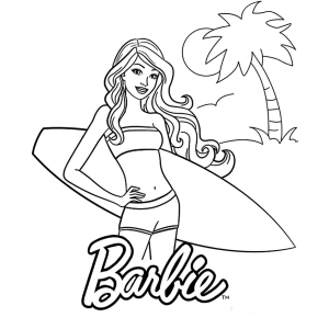 Barbie no Paraíso do Surf